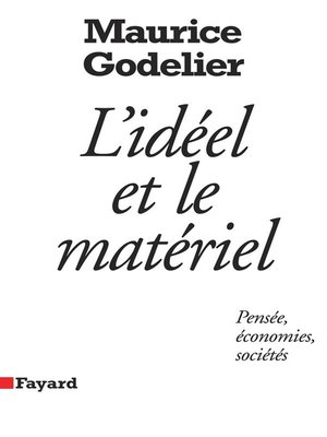 cover image of L'Idéel et le matériel